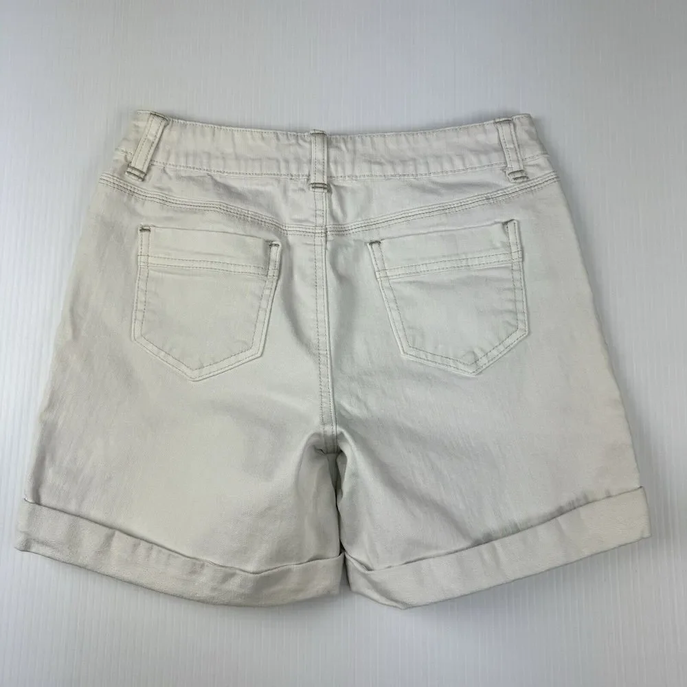 St. Johns Bay white denim